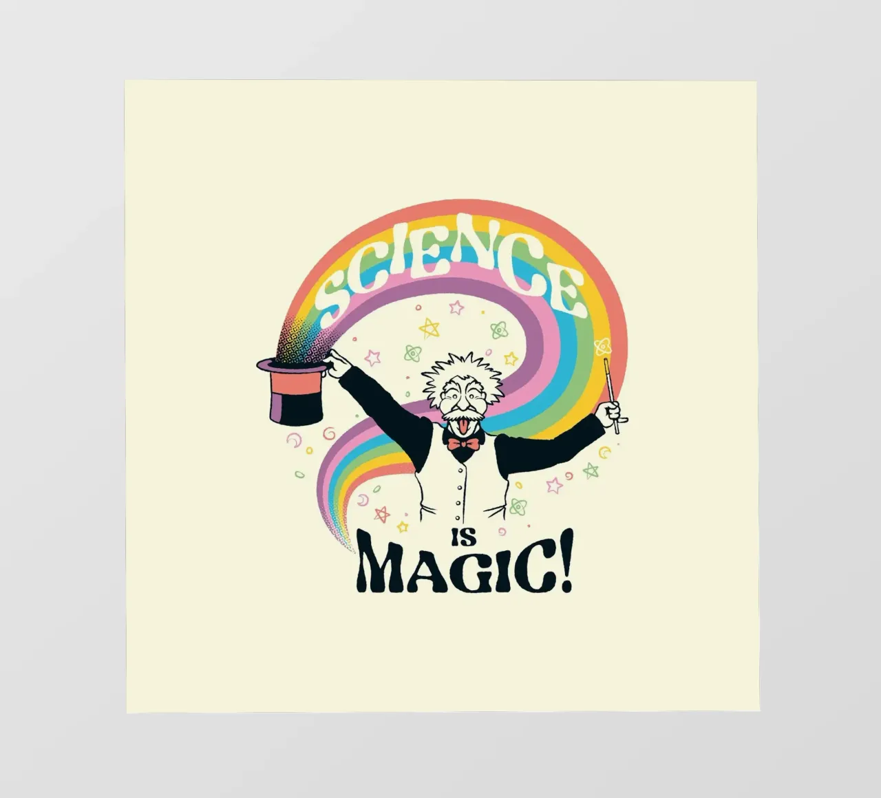 Science is Magic pellicola backlit da Tobe Fonseca