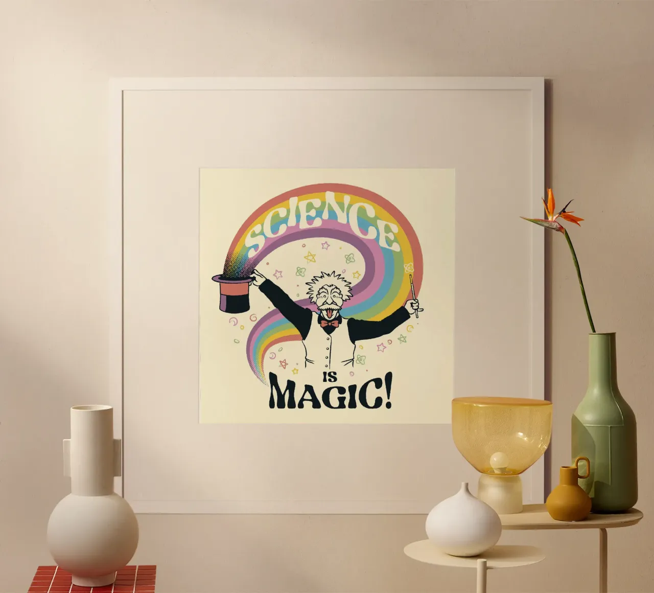 Science is Magic poster da Tobe Fonseca