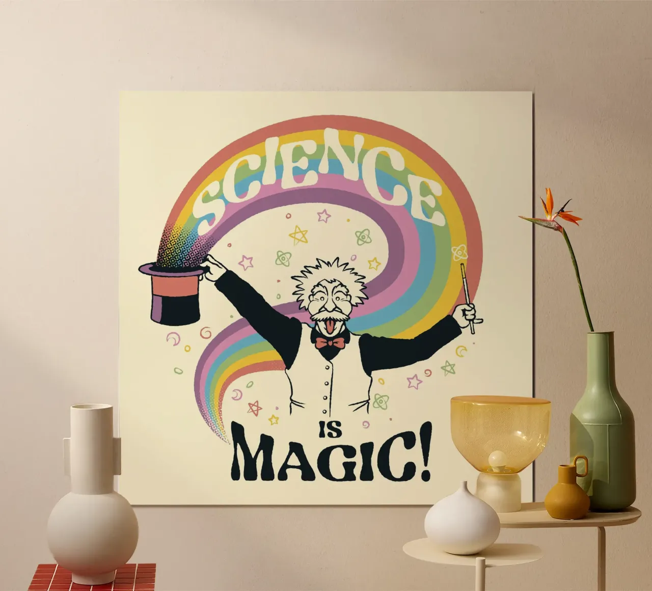 Science is Magic poster da Tobe Fonseca