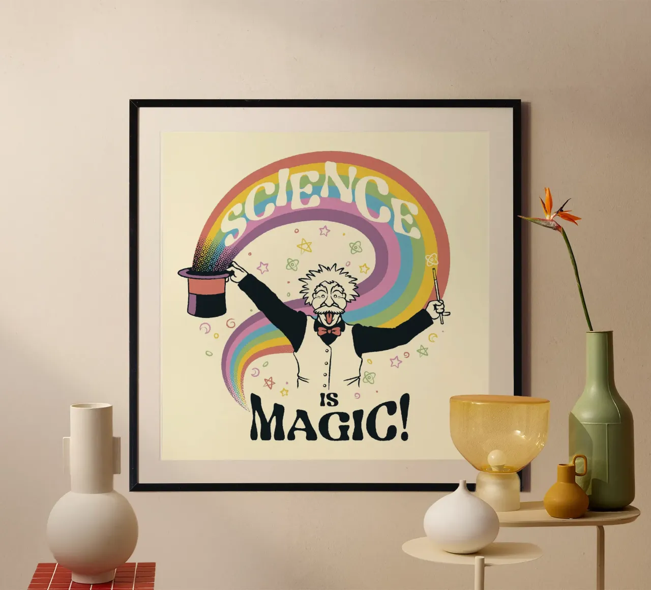 Science is Magic poster da Tobe Fonseca