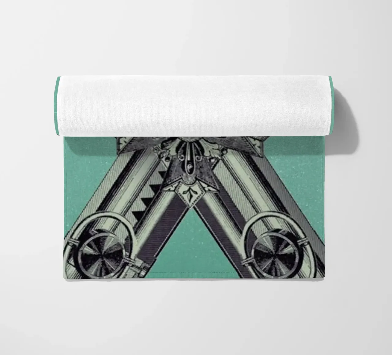 Steampunk Alphabet Letter X telo mare da Birgit Palma