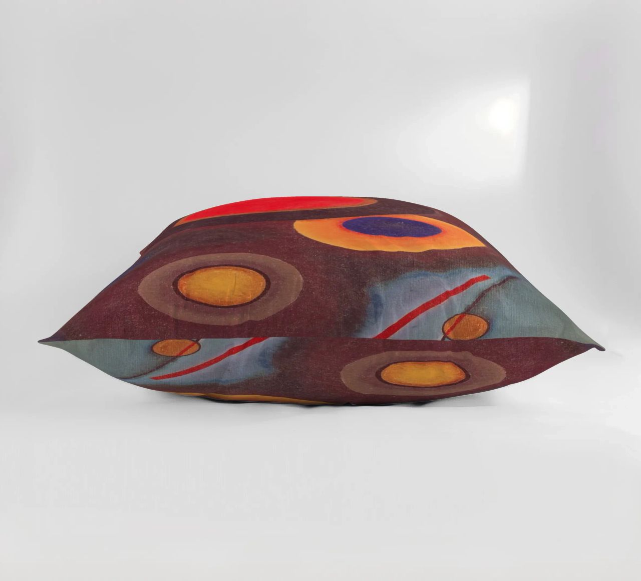Kandinsky - Composizione con cerchi e linee cuscino da ARTOTHEK
