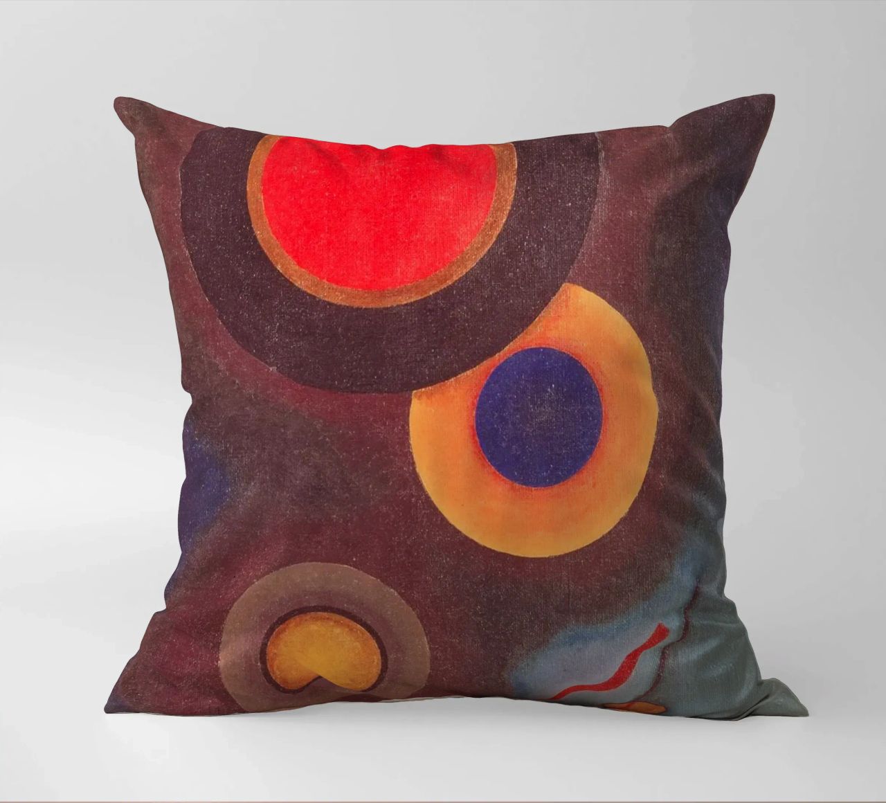 Kandinsky - Composizione con cerchi e linee cuscino da ARTOTHEK