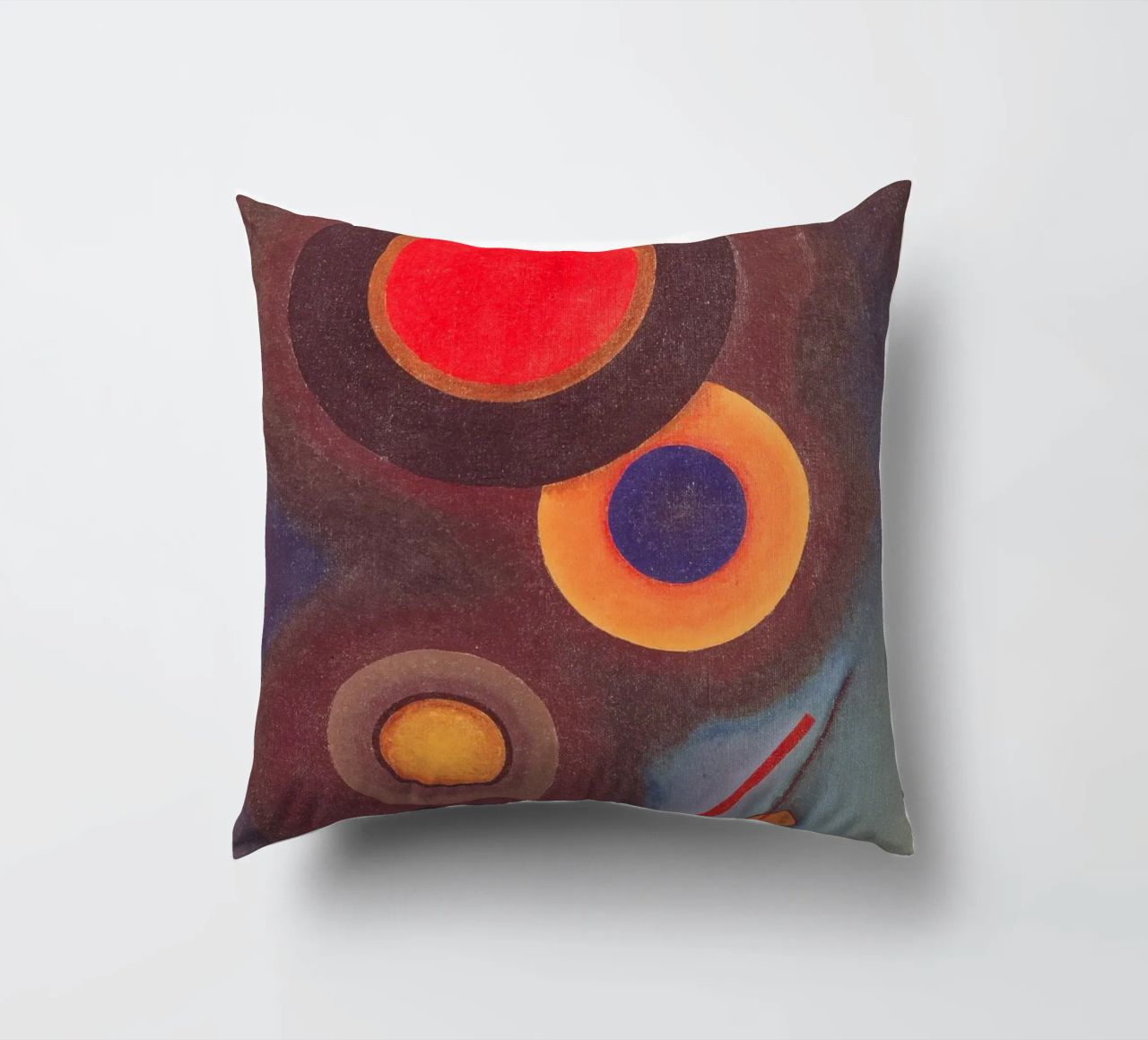 Kandinsky - Composizione con cerchi e linee cuscino da ARTOTHEK