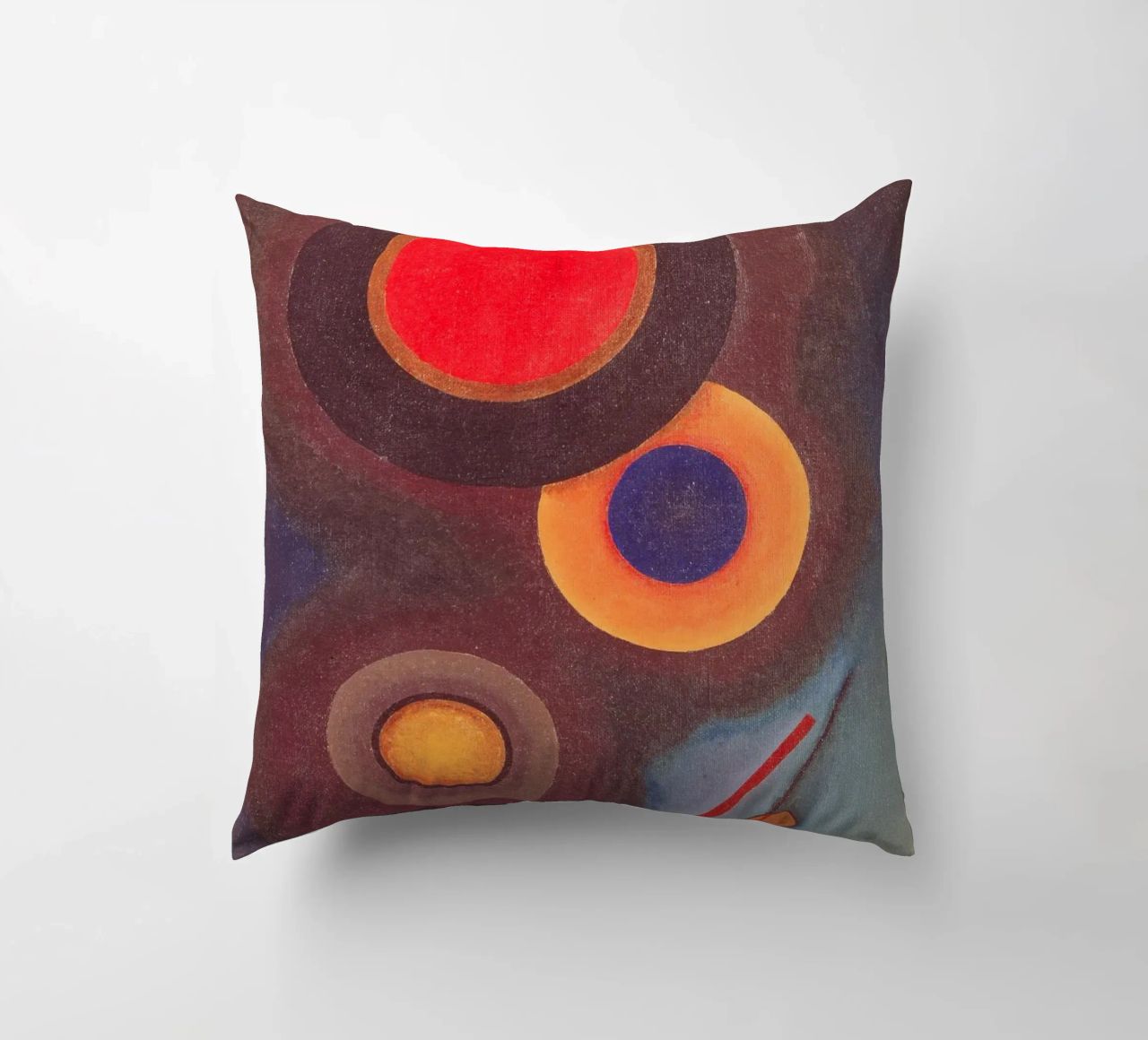 Kandinsky - Composizione con cerchi e linee cuscino da ARTOTHEK