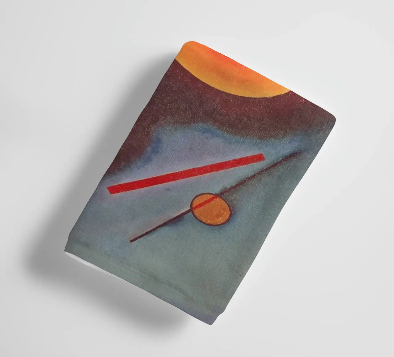 Kandinsky - Composition with Circles and Lines towel by ARTOTHEK