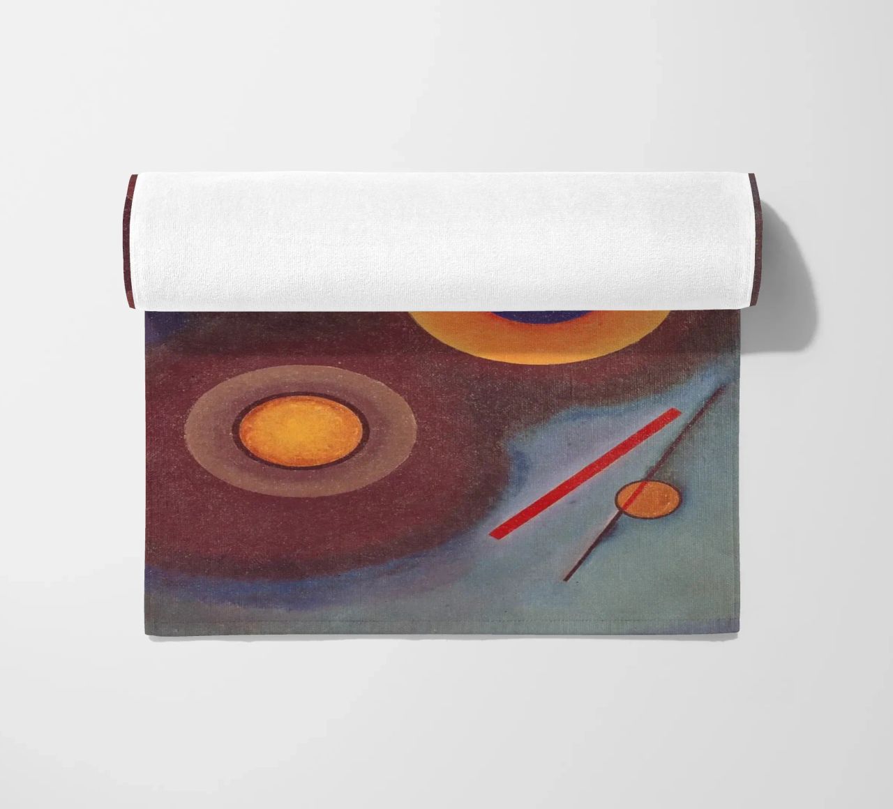 Kandinsky - Composizione con cerchi e linee telo mare da ARTOTHEK