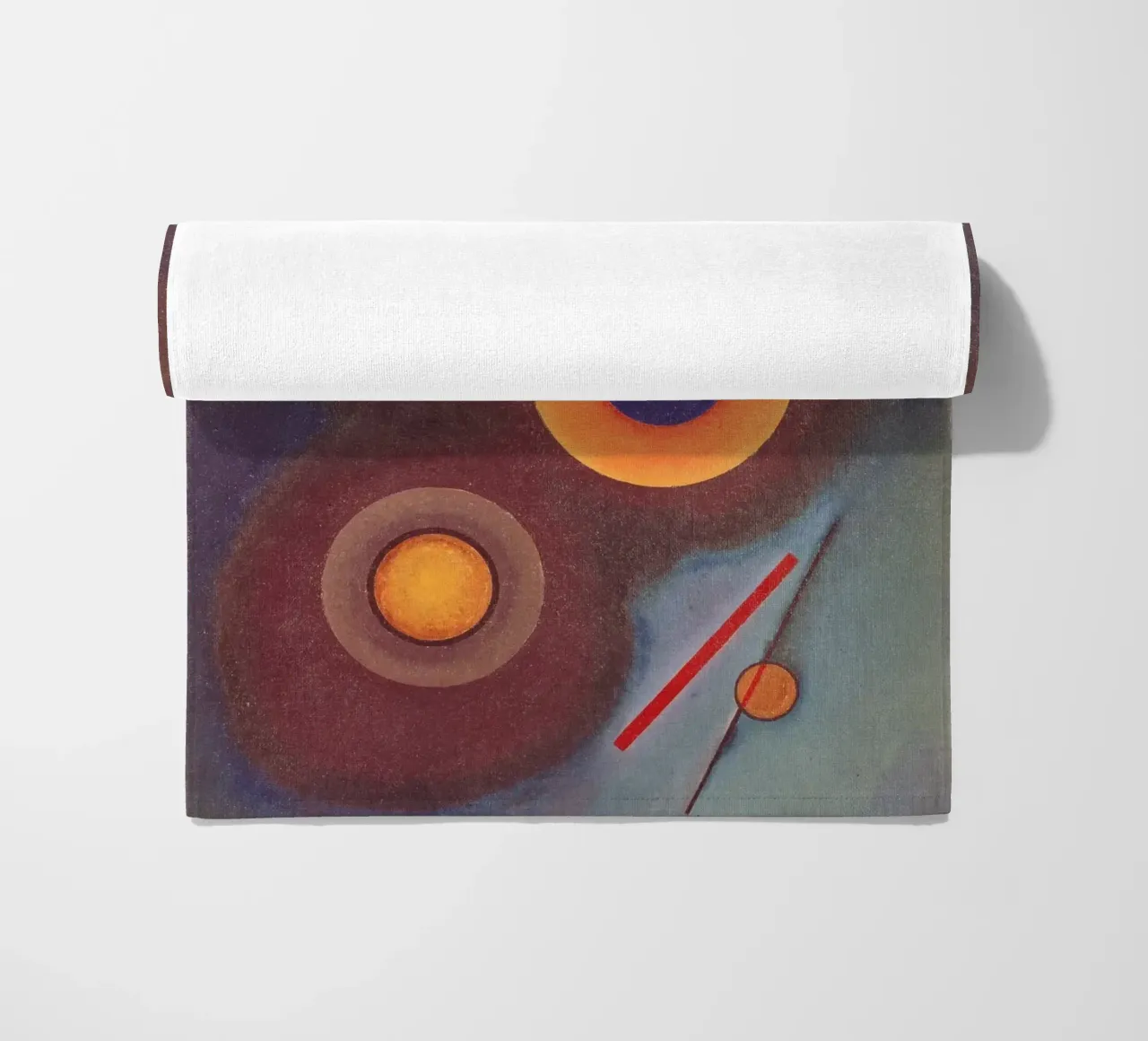 Kandinsky - Composición con círculos y líneas toalla de playa de ARTOTHEK