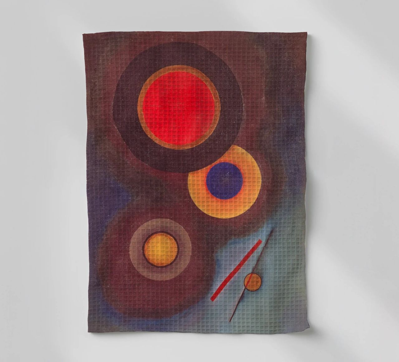 Kandinsky - Composizione con cerchi e linee canovaccio da cucina da ARTOTHEK