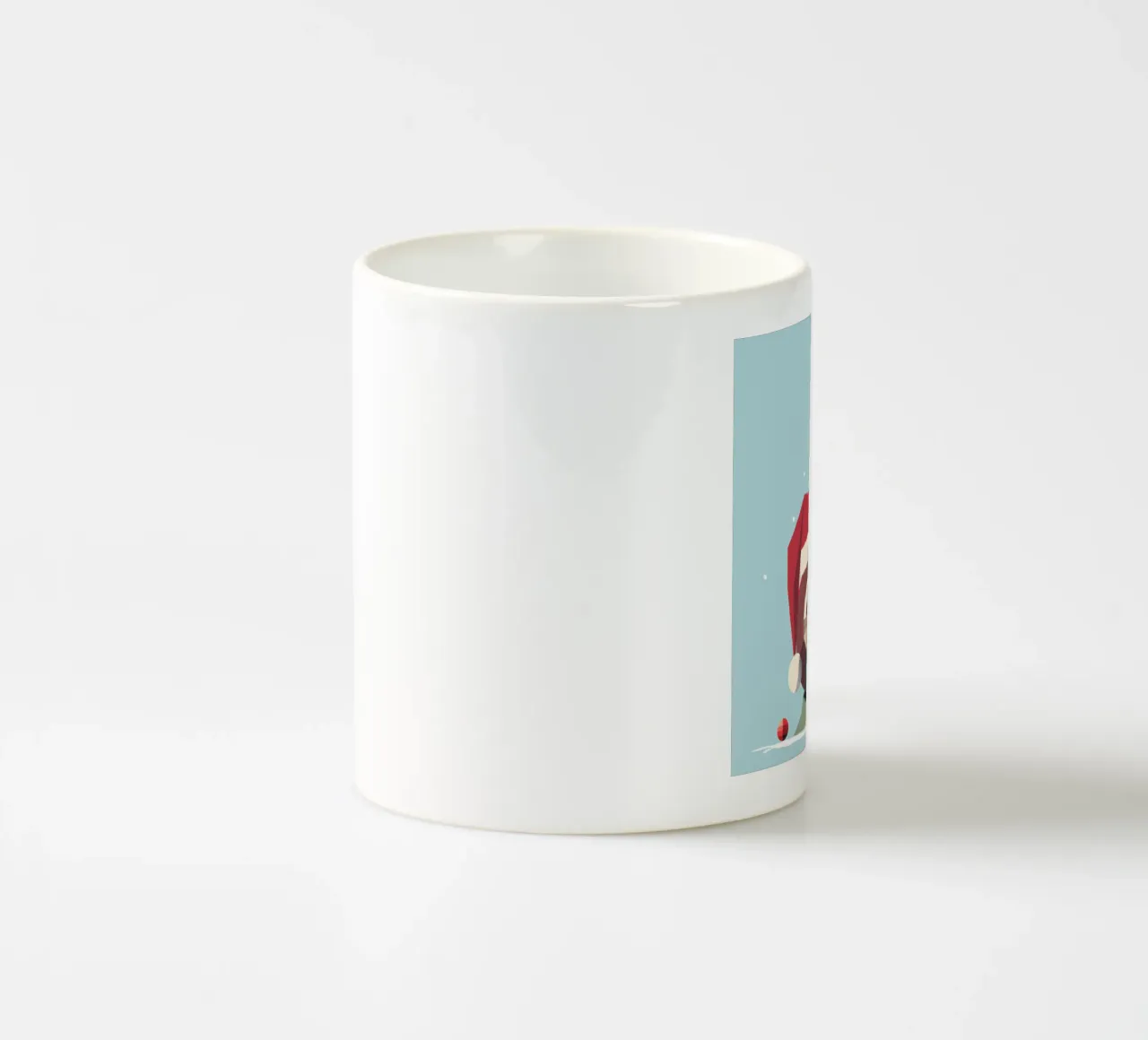 Lumaca di Natale con fascino e umorismo tazza in ceramica da namosh