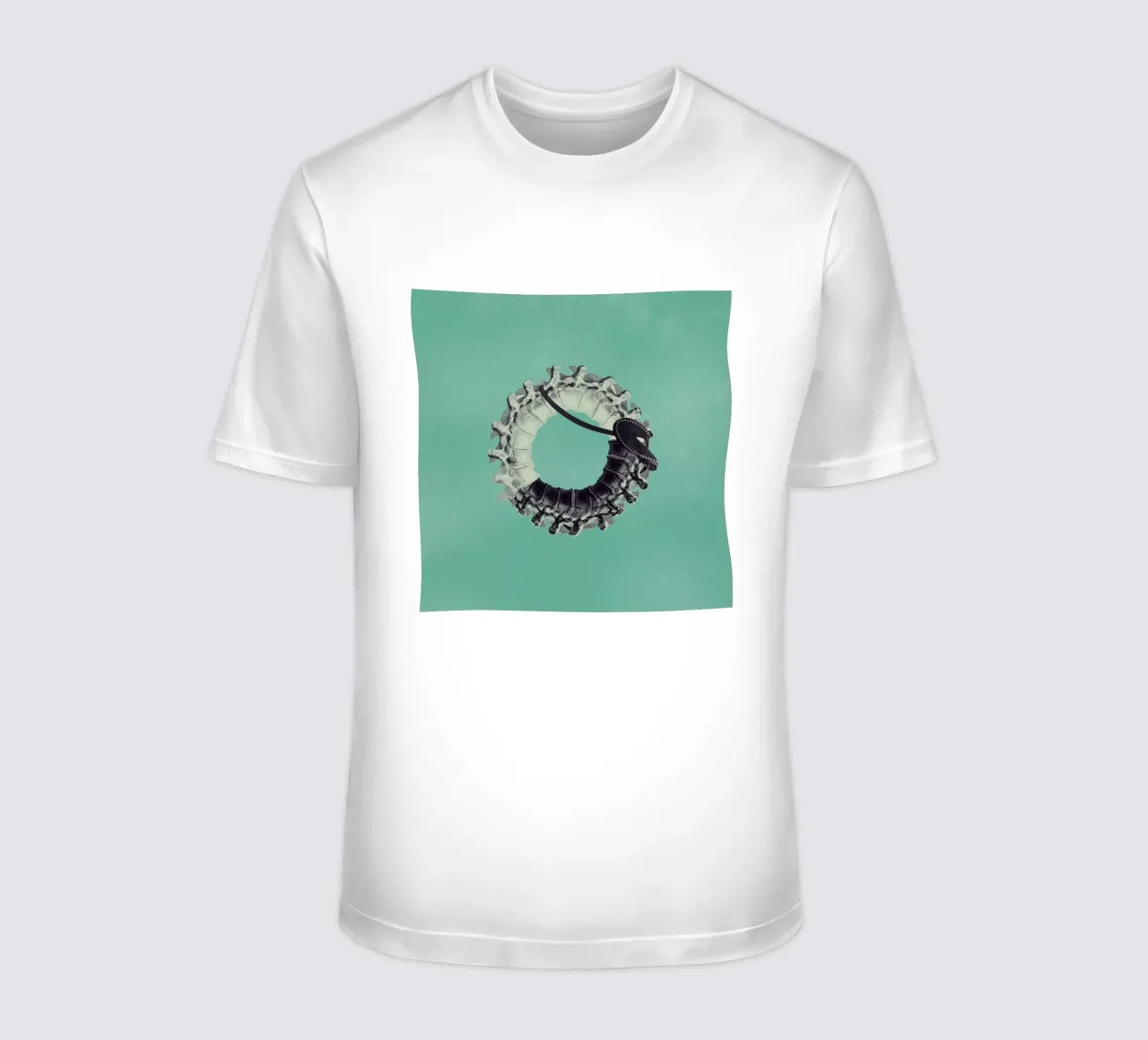 Steampunk Alphabet Number 0 t-shirt da Birgit Palma