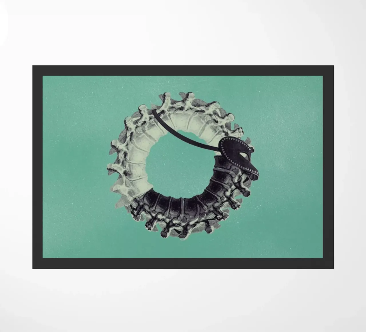 Steampunk Alphabet Number 0 zerbino da Birgit Palma