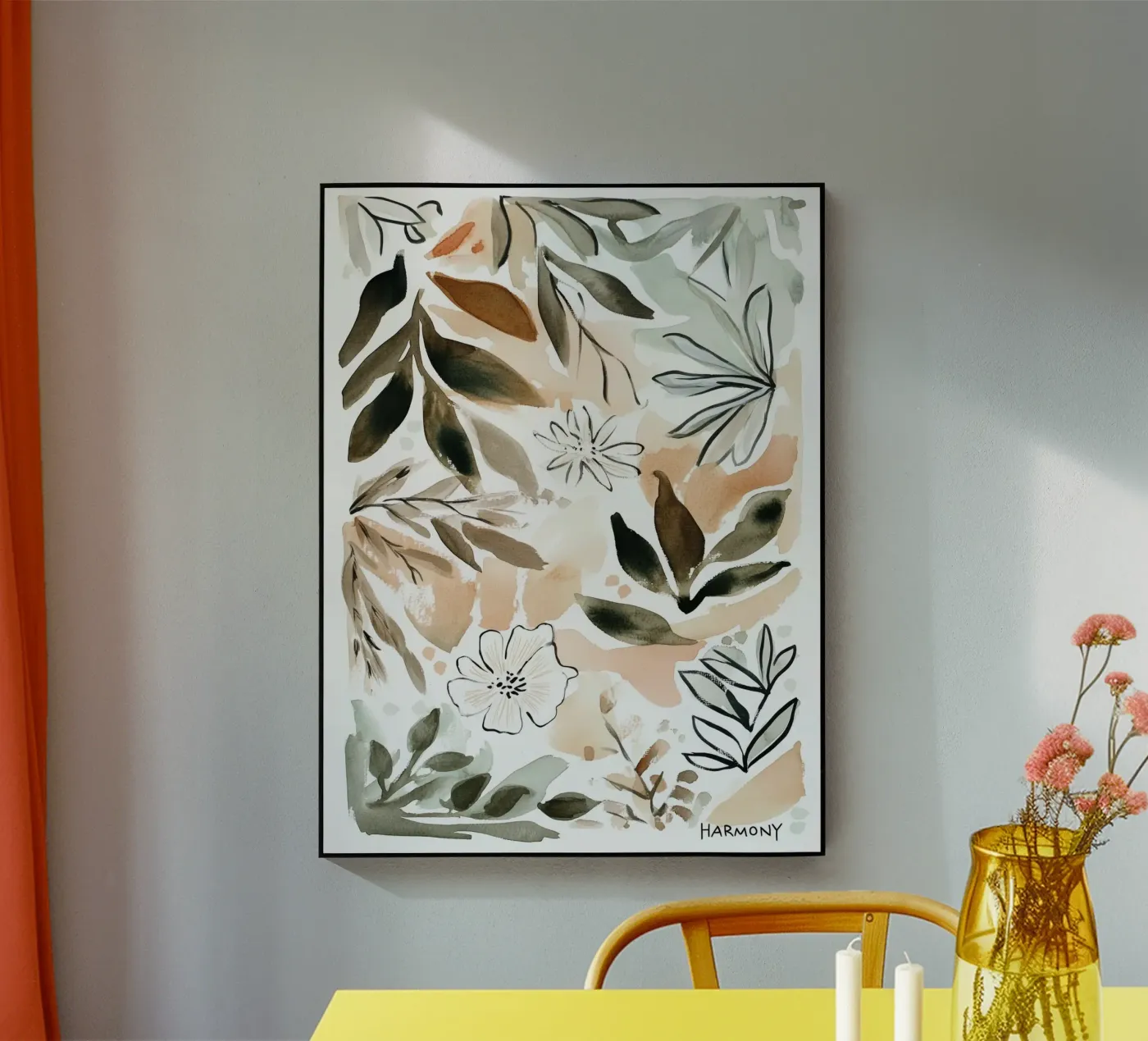 Harmony No 2 Acryl-Glas von treechild