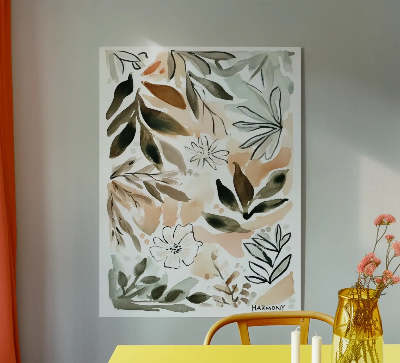 Harmony No 2 Acryl-Glas von treechild