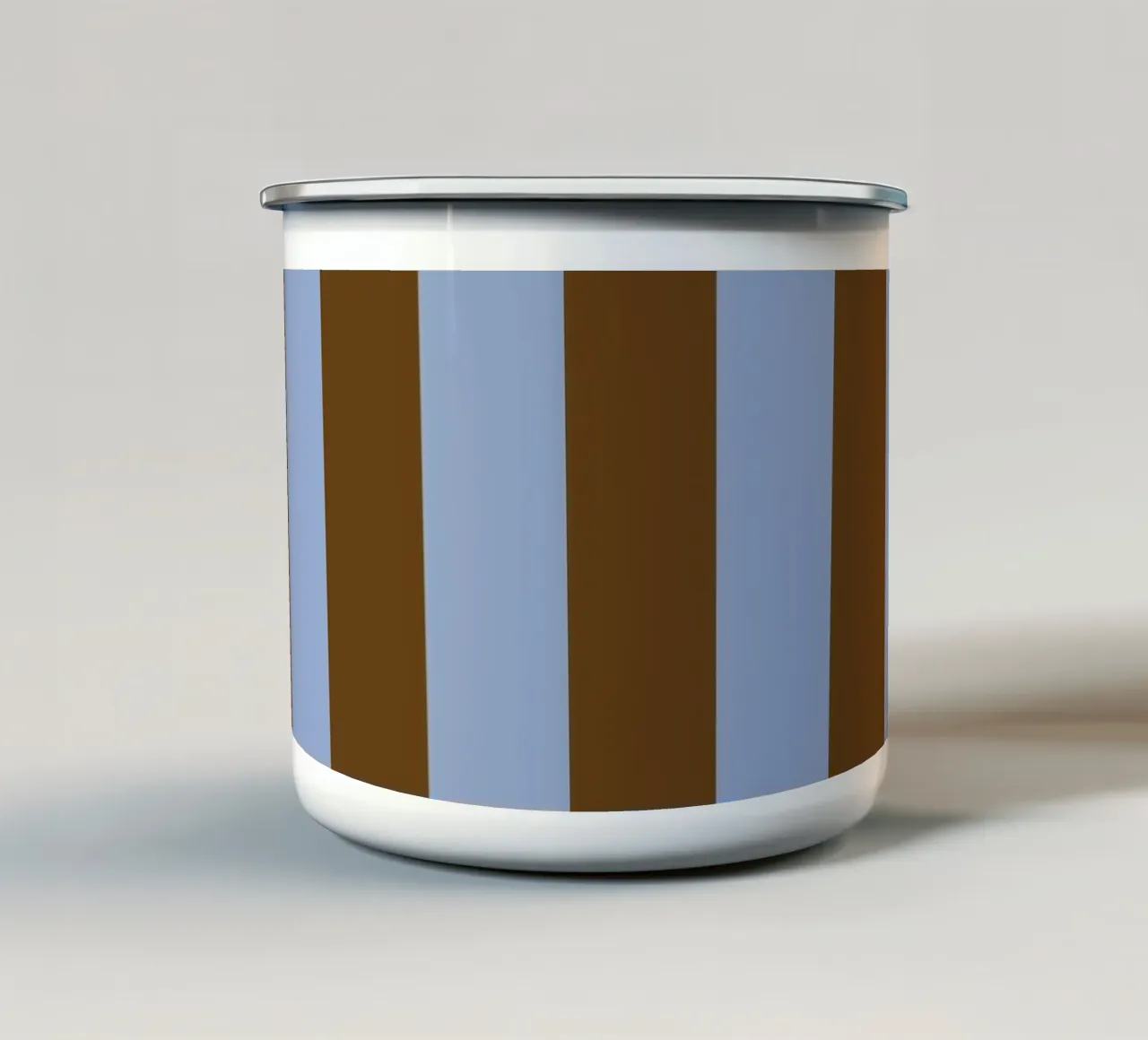 Duo I - Blue and Brown tazza in smalto da Galaxy Eyes