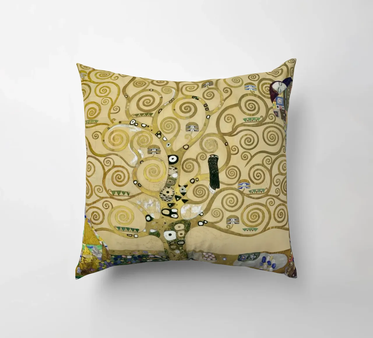 Fregio di Klimt Stoclet cuscino da ARTOTHEK