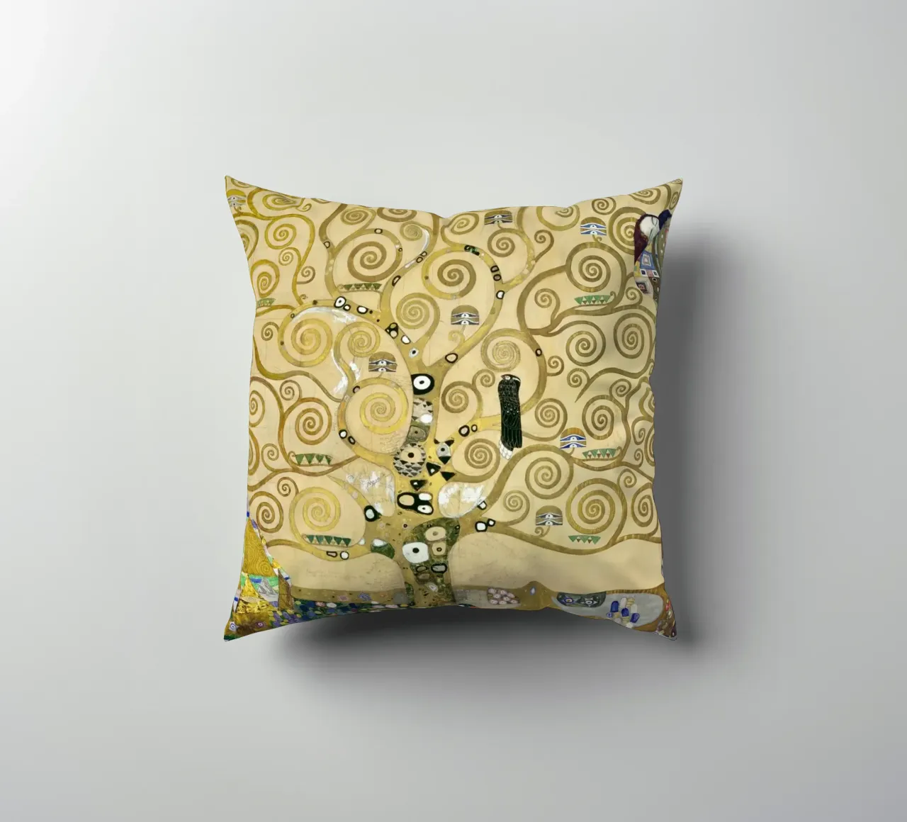 Fregio di Klimt Stoclet cuscino da ARTOTHEK