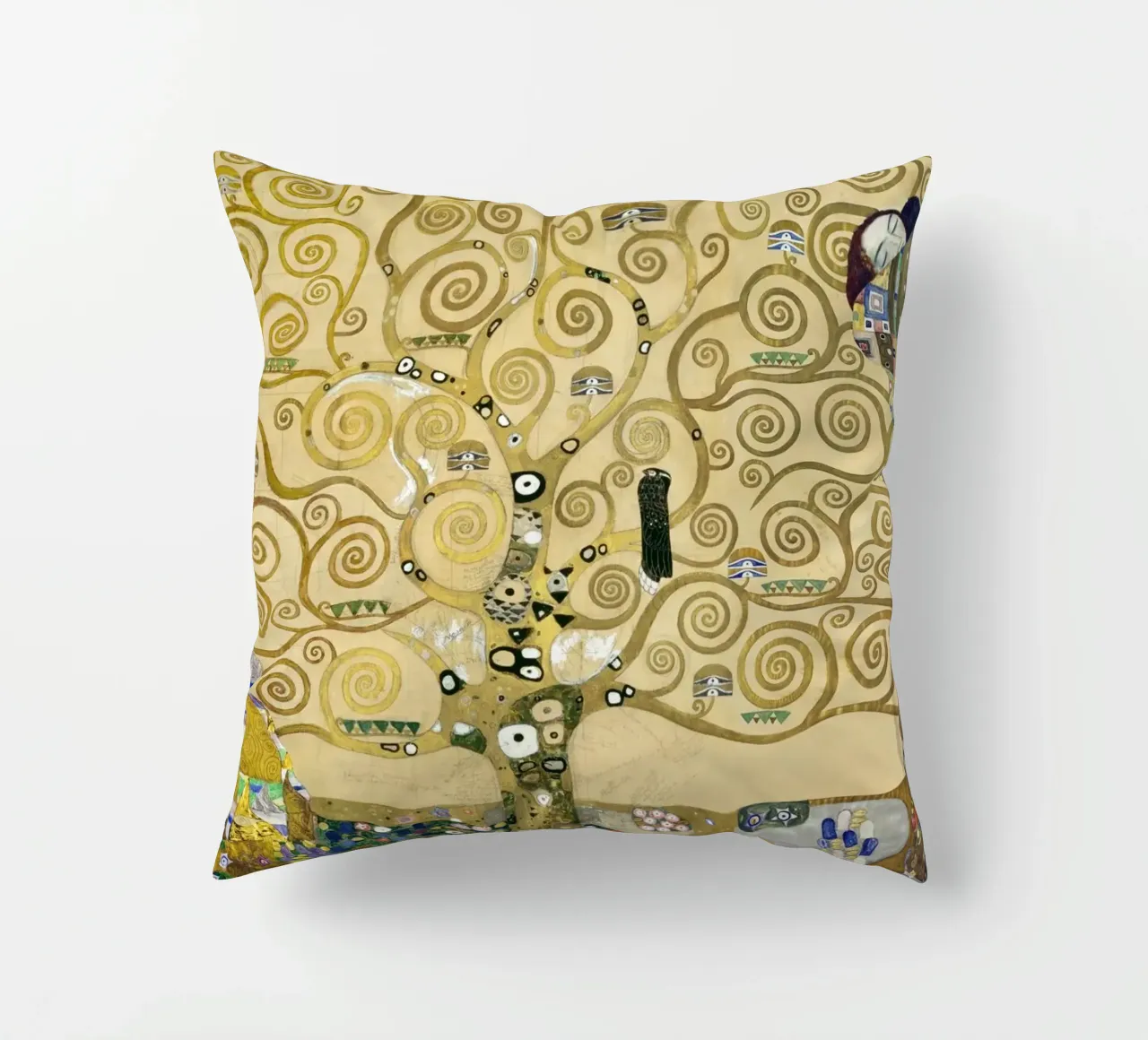 Fregio di Klimt Stoclet cuscino da ARTOTHEK