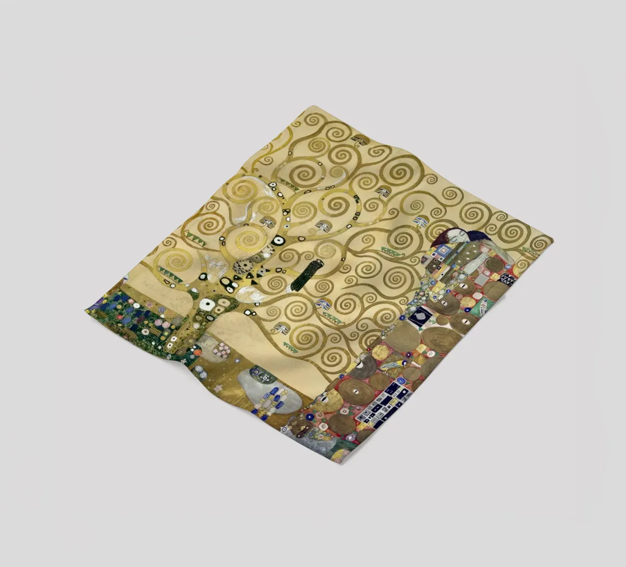 Fregio di Klimt Stoclet coperta in pile da ARTOTHEK