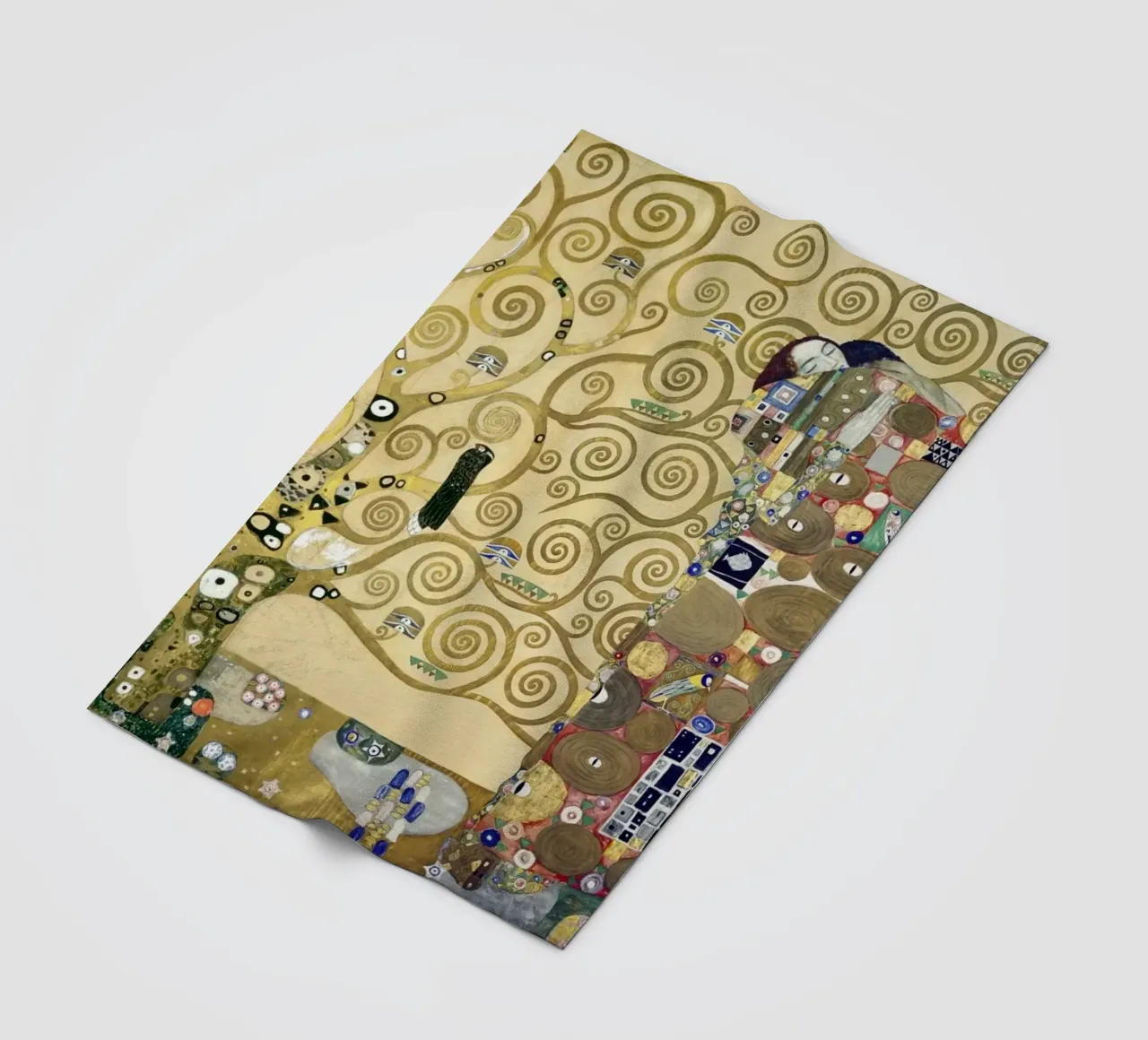 Fregio di Klimt Stoclet coperta in pile da ARTOTHEK