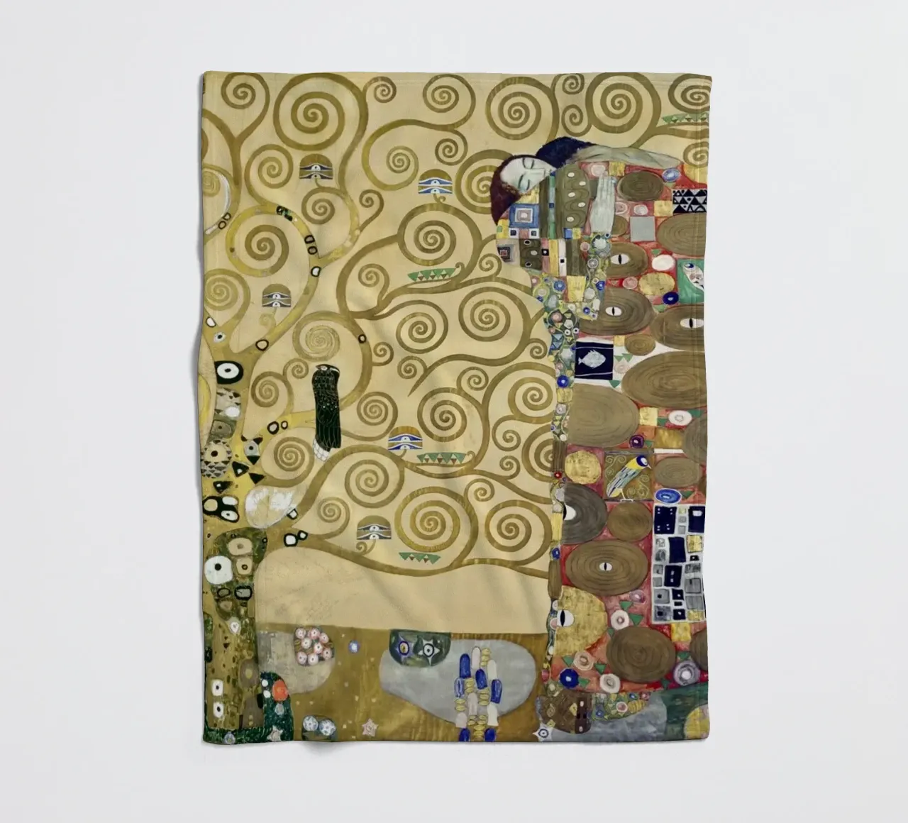Fregio di Klimt Stoclet coperta in pile da ARTOTHEK