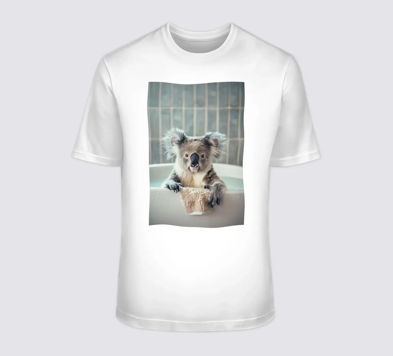 Koala in the bathtub t-shirt da LisaArtes