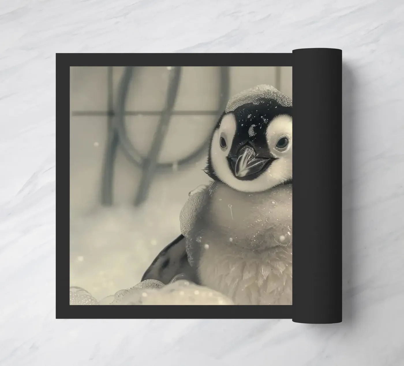 Penguin and soap bubbles zerbino da LisaArtes