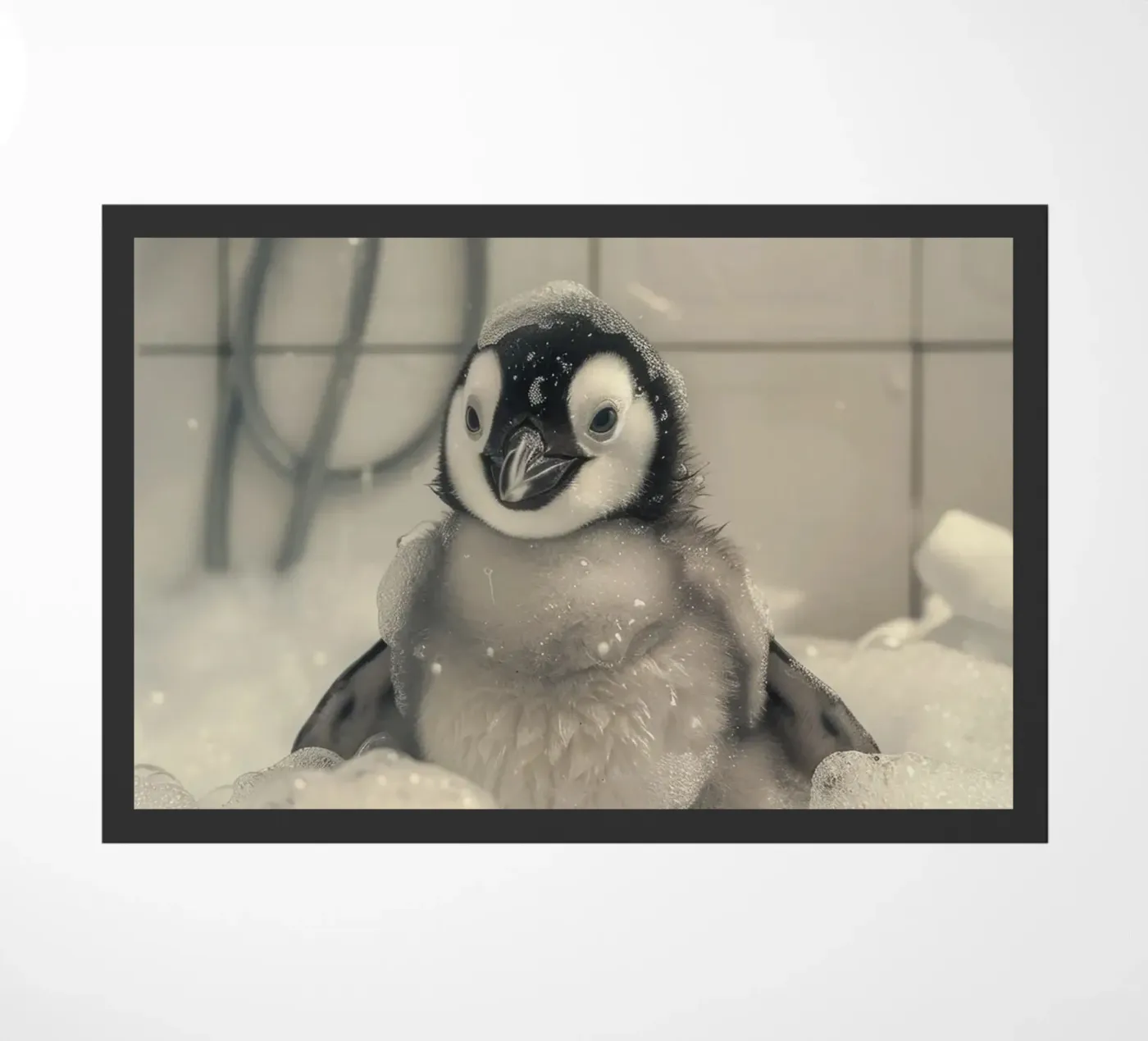 Penguin and soap bubbles zerbino da LisaArtes