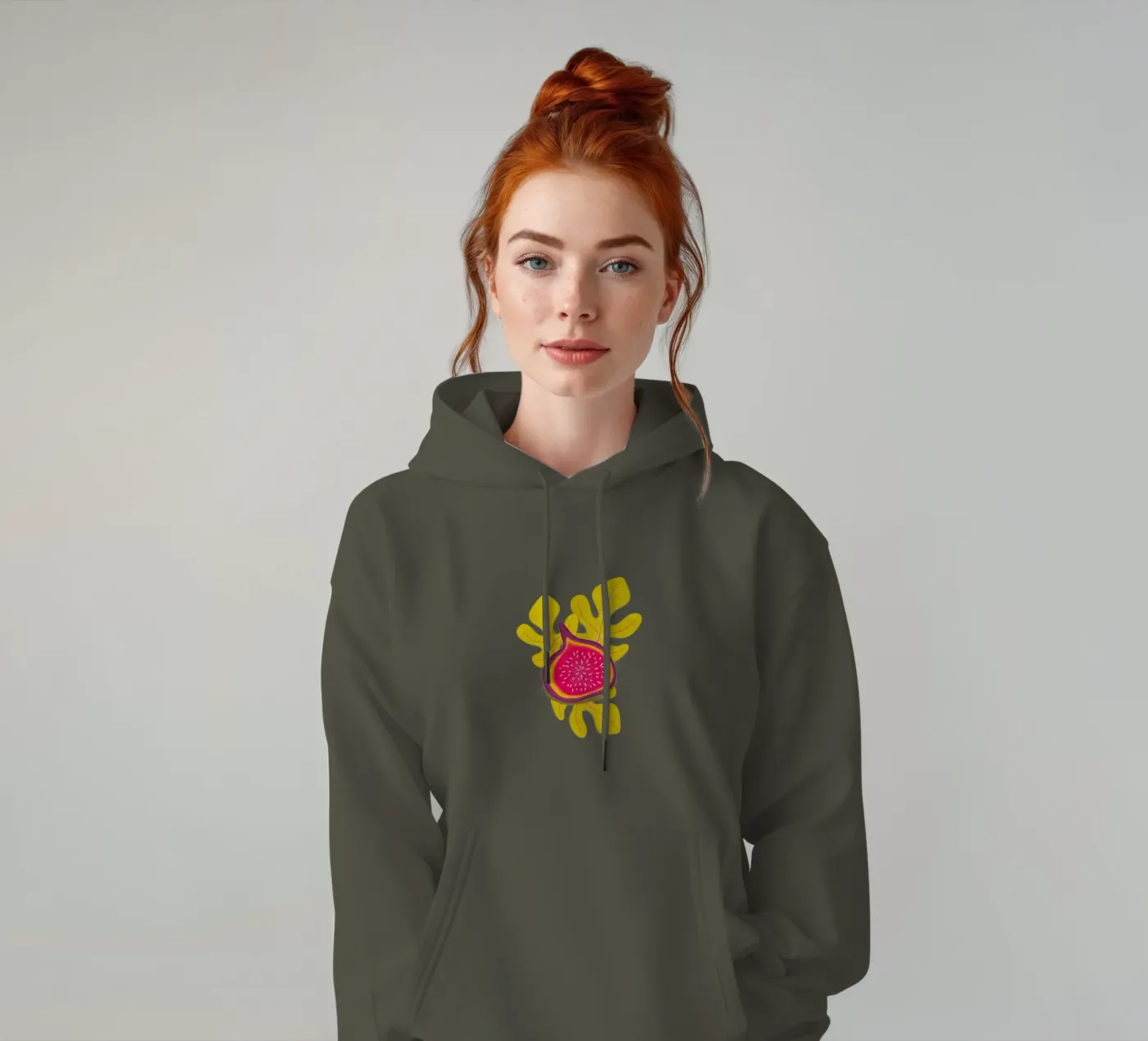 simple Fig hoodie van Illustration Raissa Oltmanns