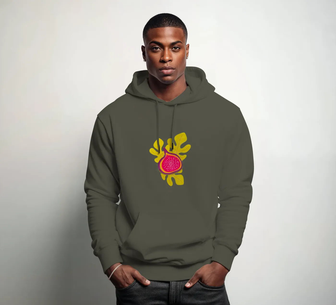 simple Fig hoodie van Illustration Raissa Oltmanns