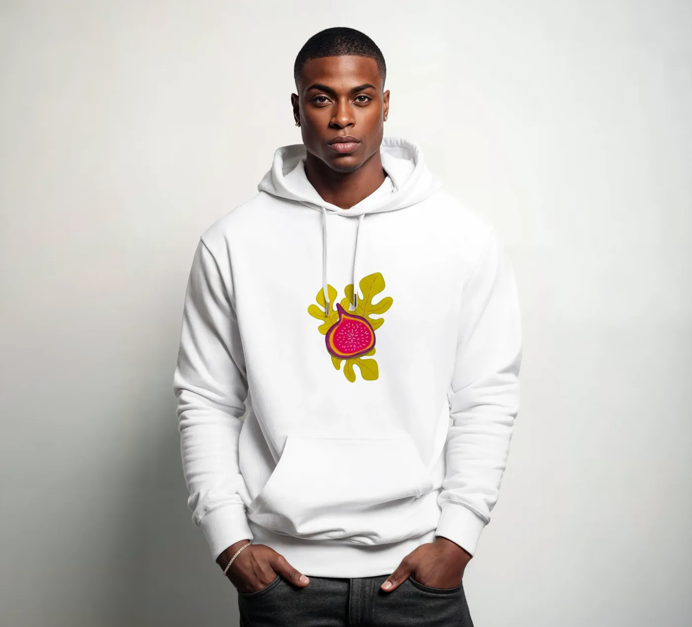 simple Fig hoodie van Illustration Raissa Oltmanns