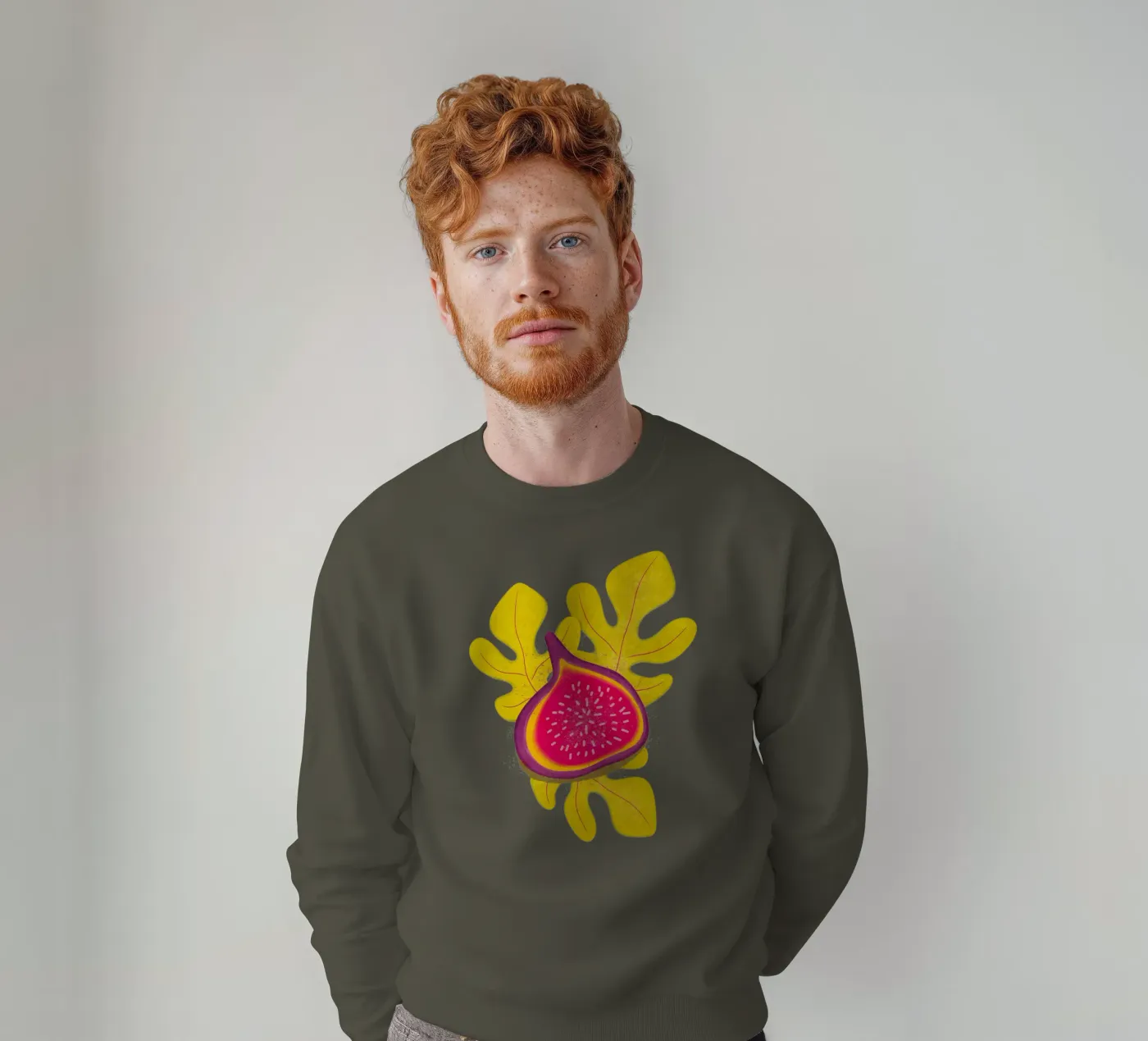 simple Fig sweat de Illustration Raissa Oltmanns