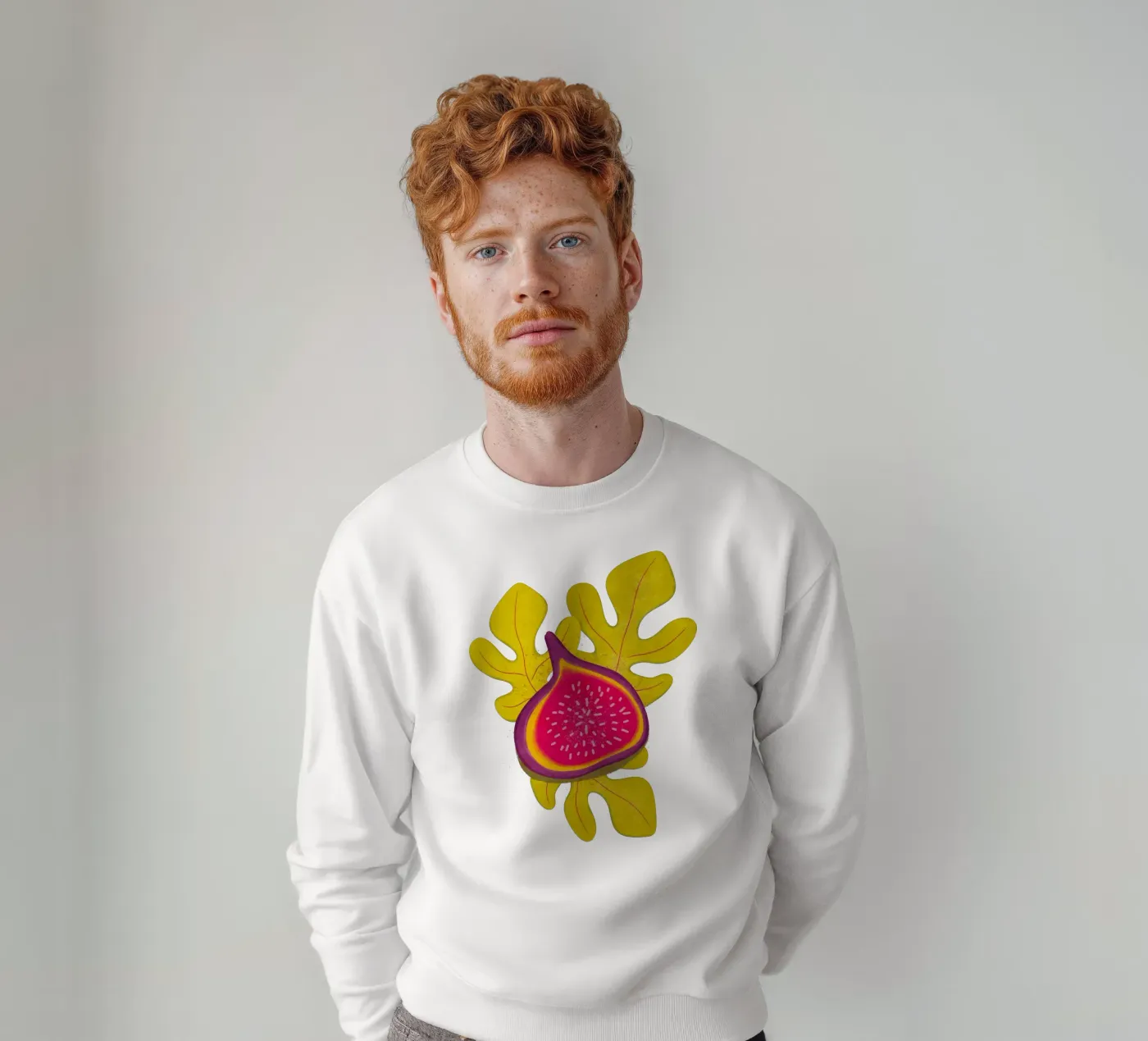 simple Fig sweat de Illustration Raissa Oltmanns