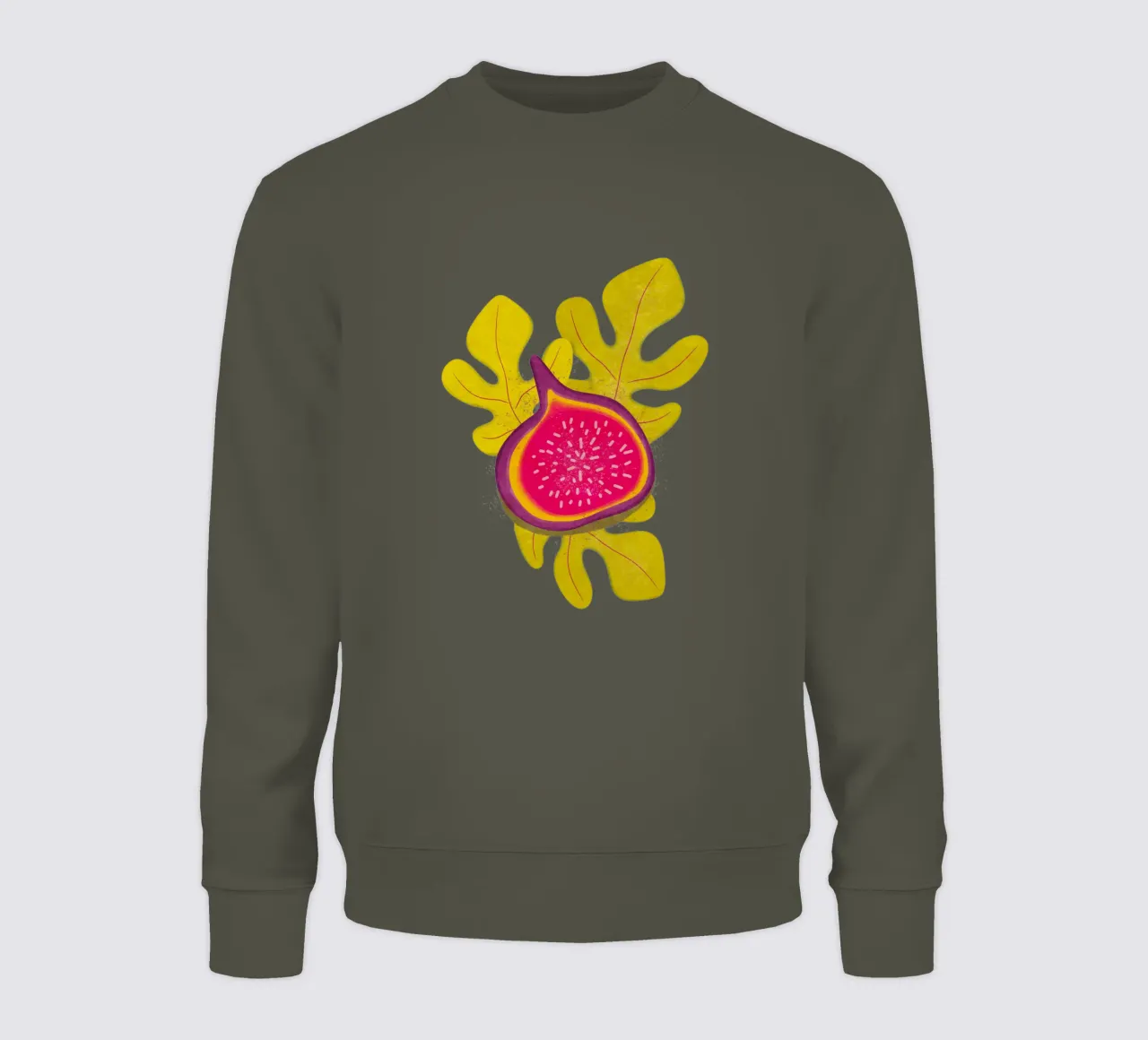 semplice Fig felpa da Illustration Raissa Oltmanns