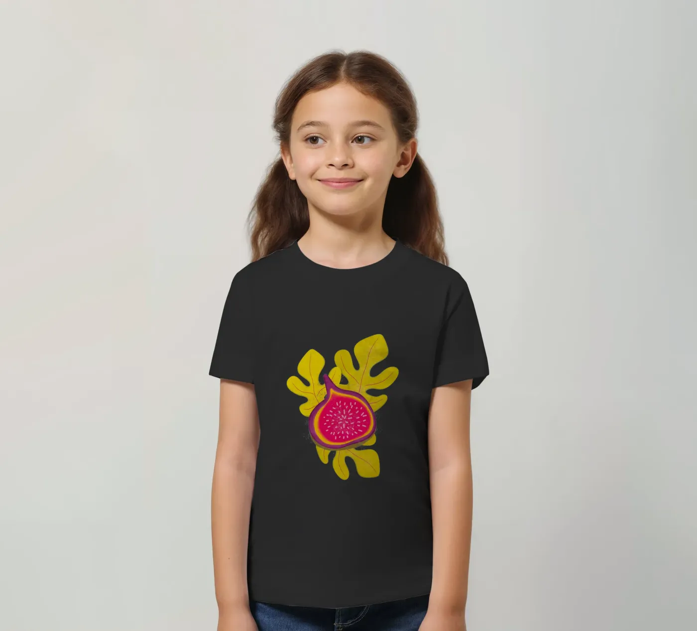 eenvoudige vijg kinder t-shirt van Illustration Raissa Oltmanns