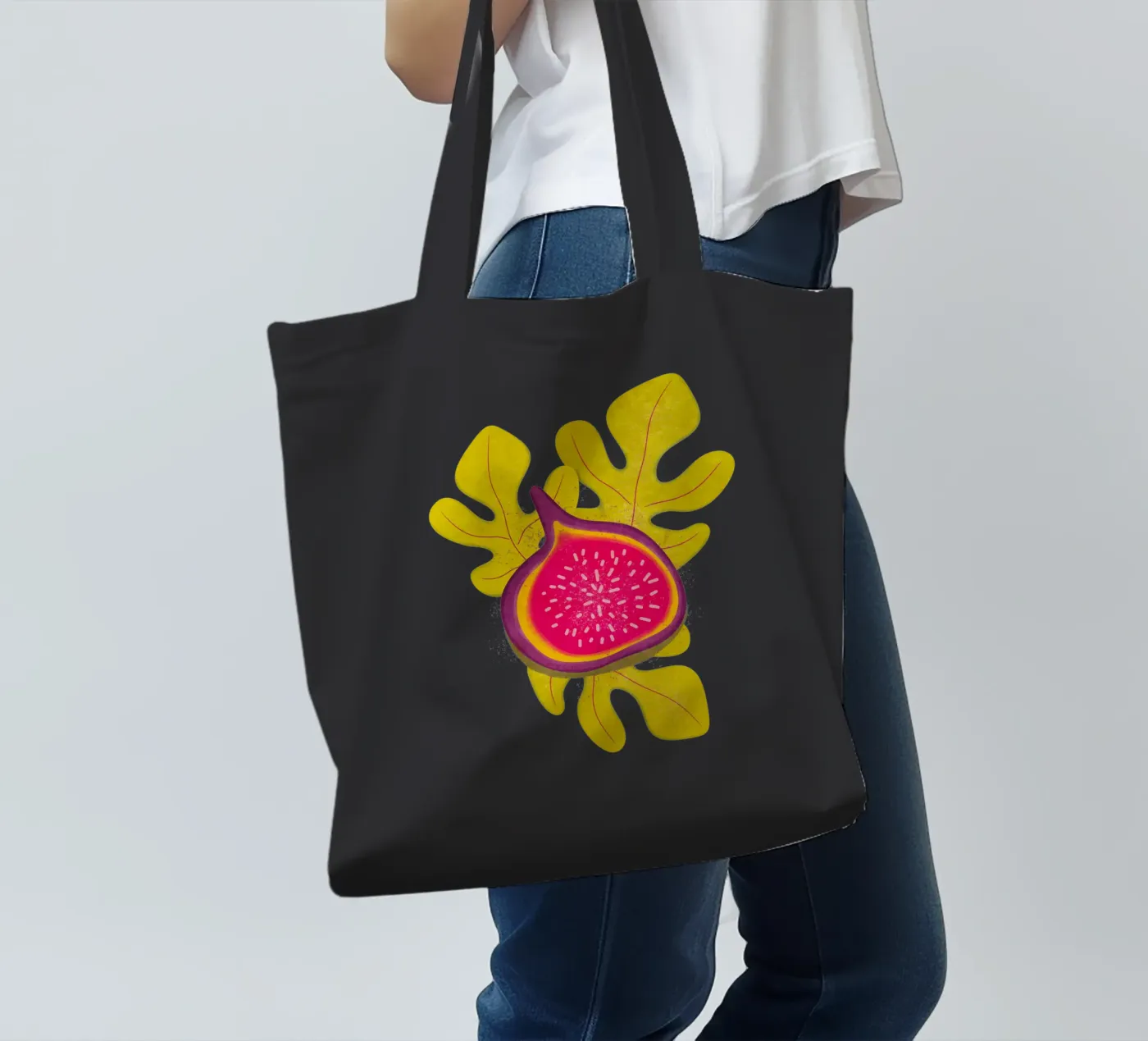 simple Fig tote bag by Illustration Raissa Oltmanns