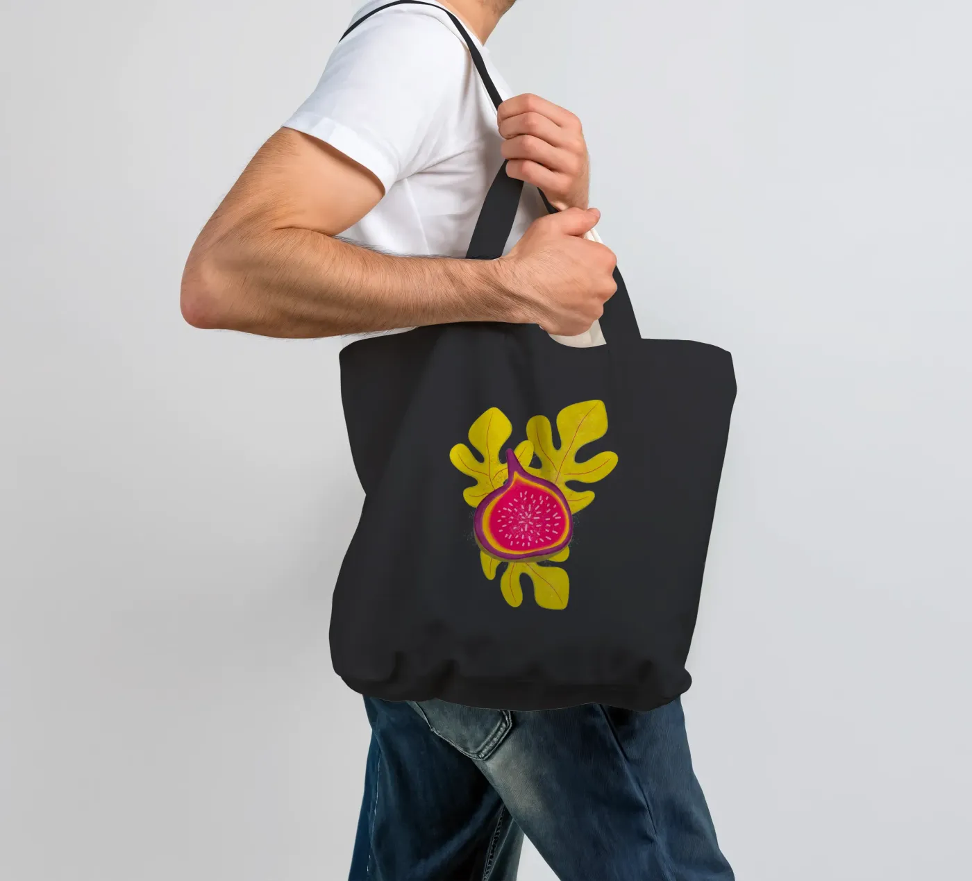 simple Fig tote bag by Illustration Raissa Oltmanns