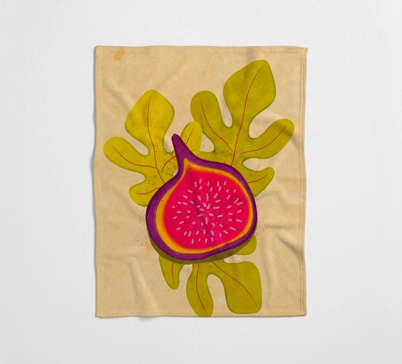 simple Fig coperta in pile da Illustration Raissa Oltmanns