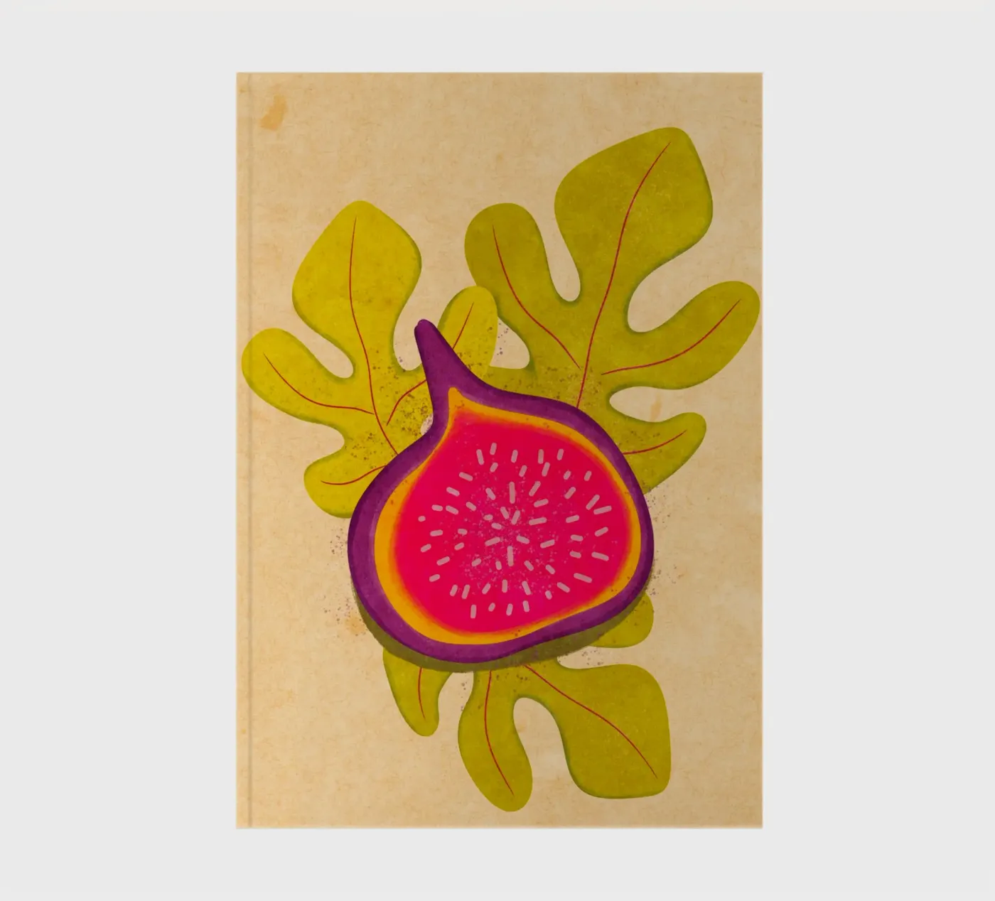 simple Fig notebook by Illustration Raissa Oltmanns