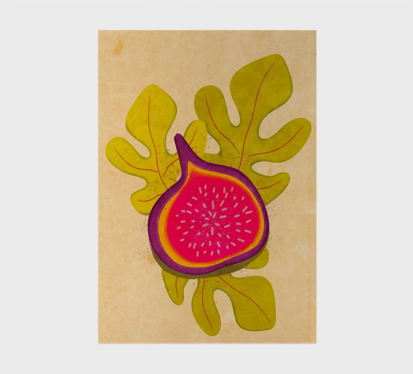 simple Fig notebook by Illustration Raissa Oltmanns