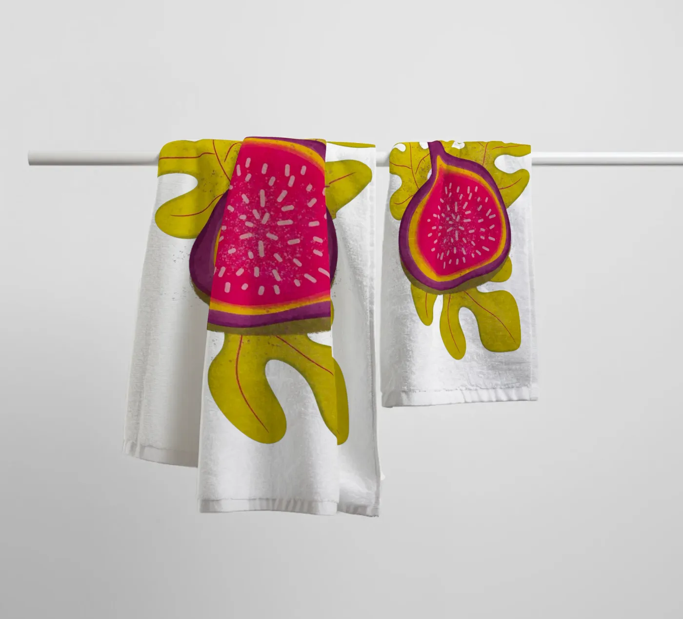 simple Fig serviette de bain de Illustration Raissa Oltmanns