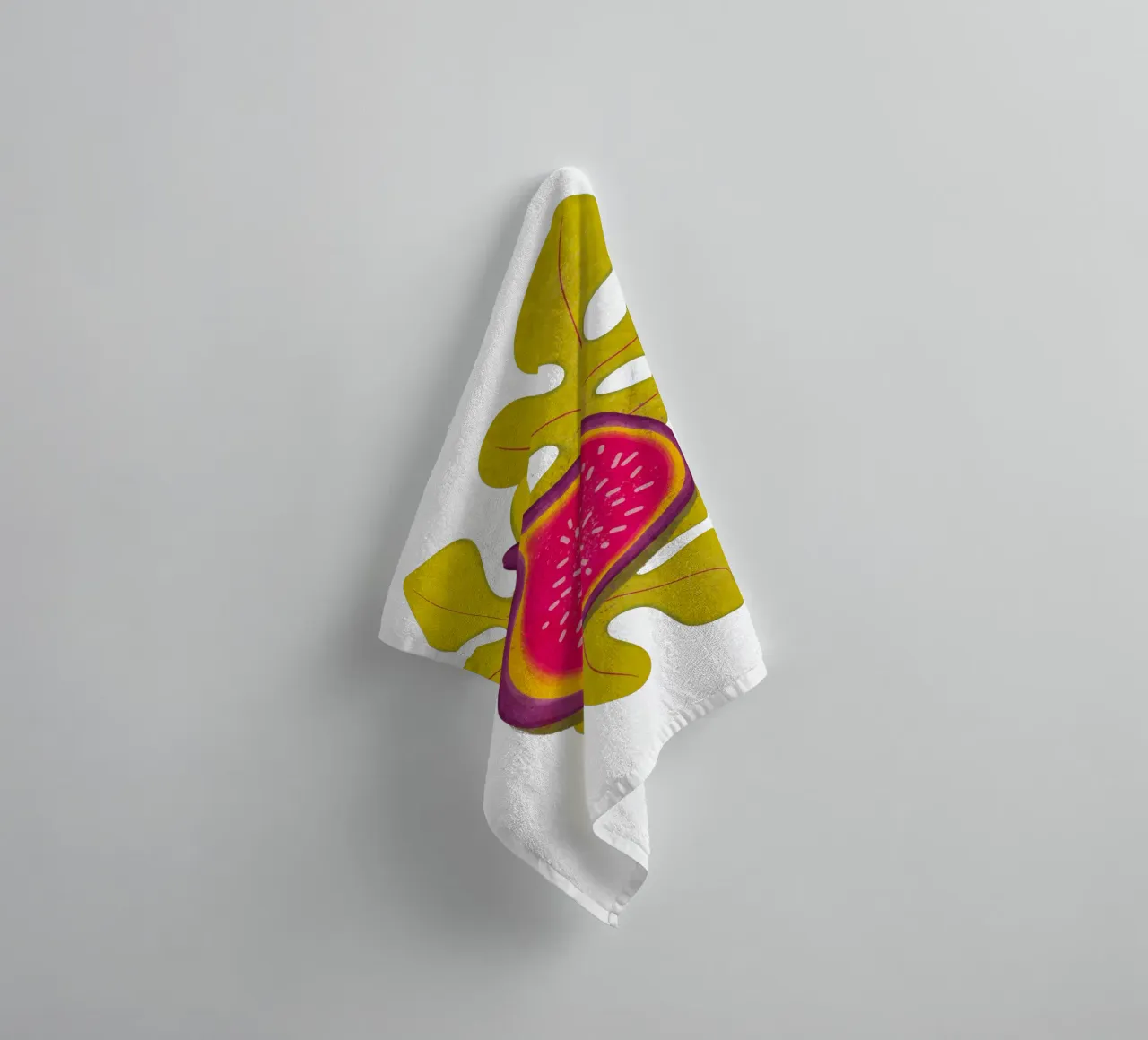 simple Fig towel by Illustration Raissa Oltmanns