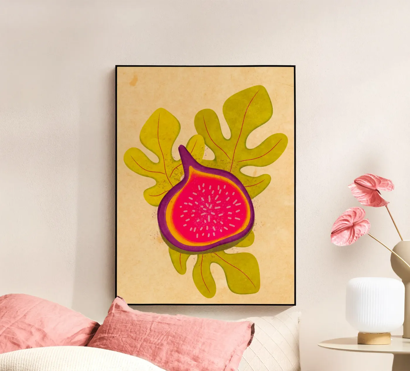 simple Fig acrylic glass by Illustration Raissa Oltmanns
