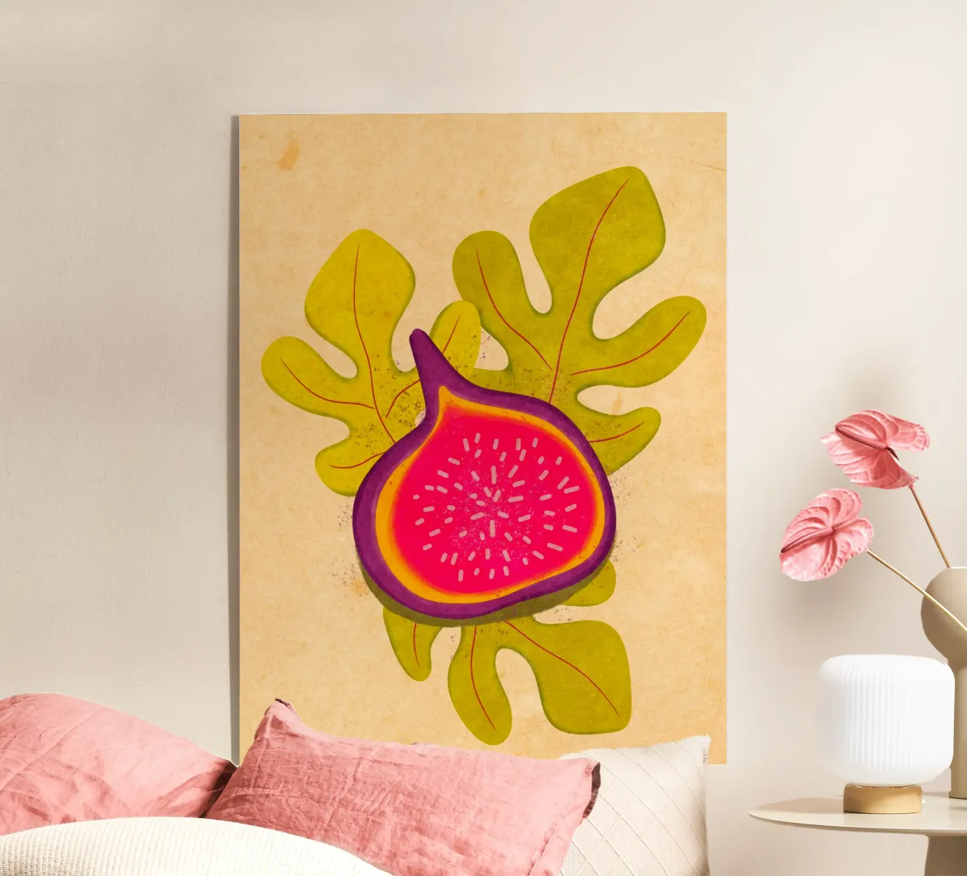 simple Fig acrylic glass by Illustration Raissa Oltmanns
