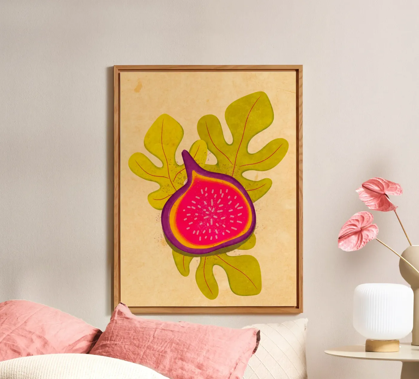 simple Fig forex plate by Illustration Raissa Oltmanns