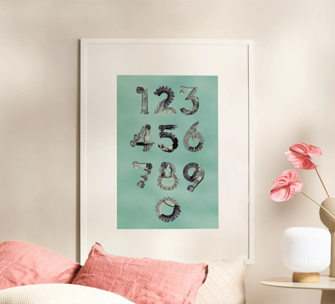 Steampunk Numbers 0-9 poster da Birgit Palma