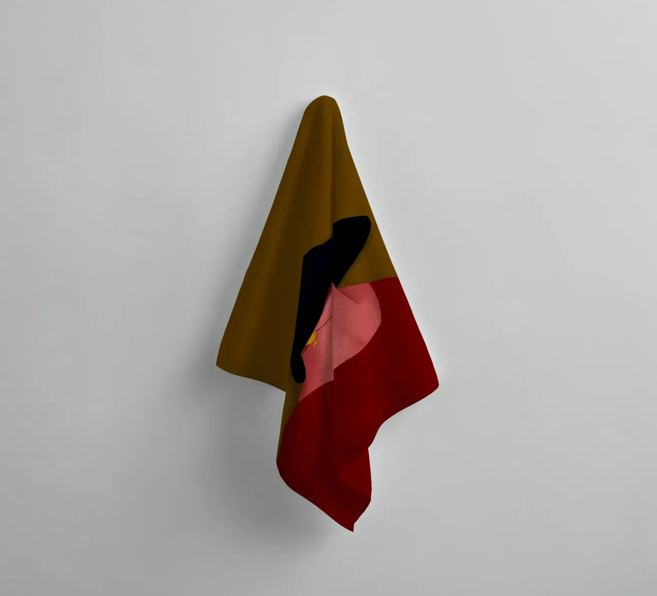 Oh.Ofi - Der Hut towel by The Artcircle