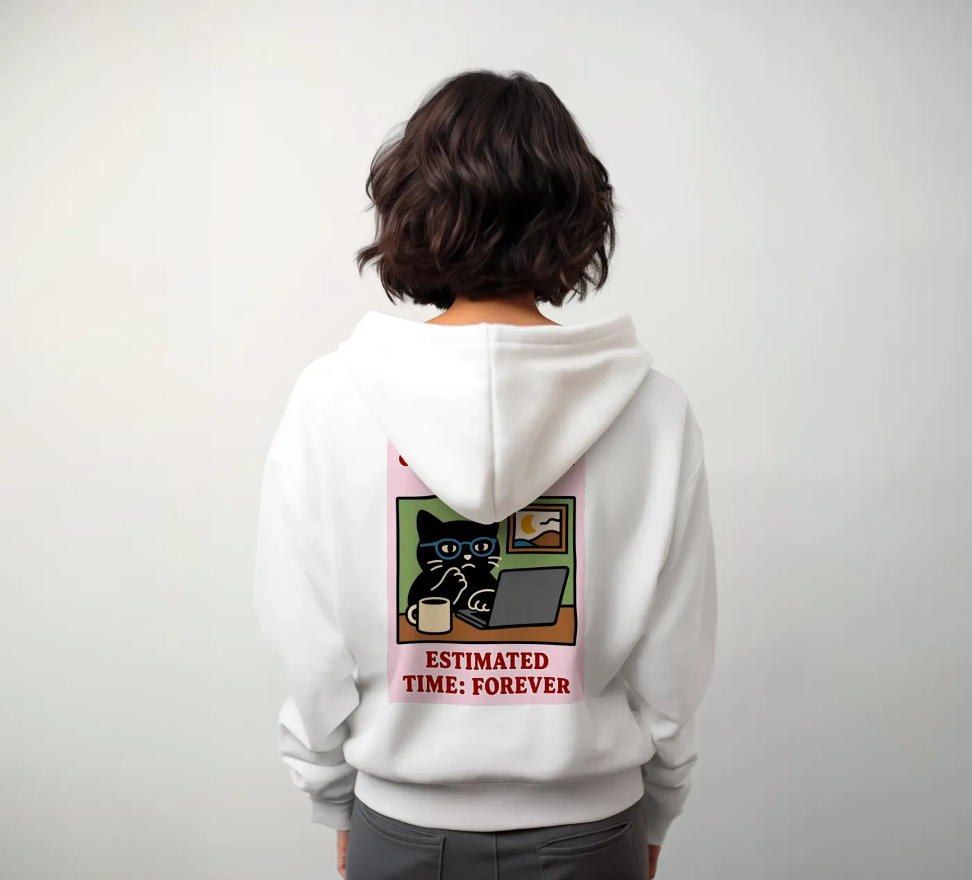 creative block loading hoodie by toegoe