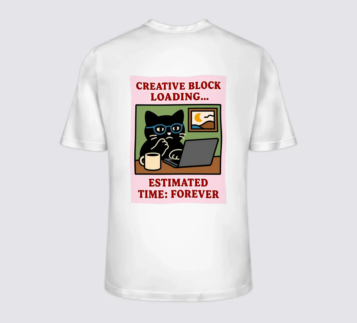 creative block loading t-shirt by toegoe
