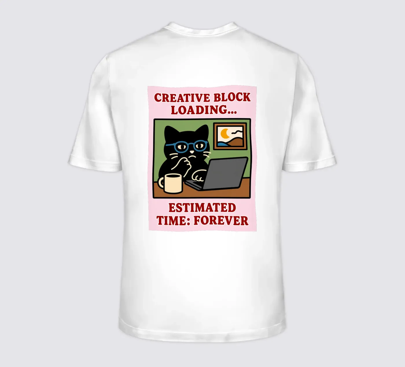creative block loading t-shirt by toegoe